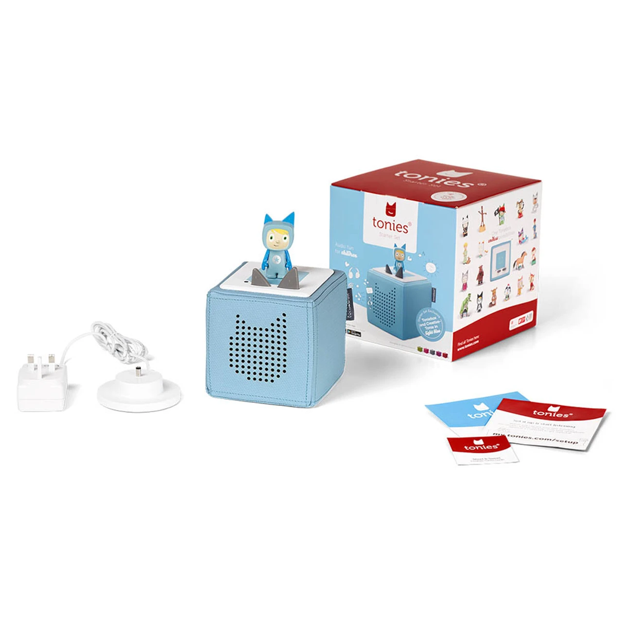 Tonies Starter Set - Light Blue 3 Tonies Starter Set - Light Blue