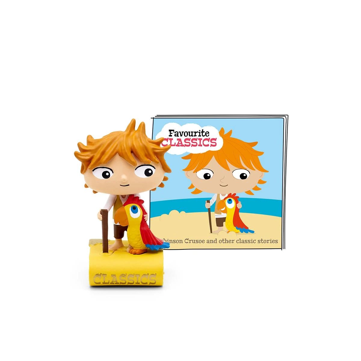 TONIES Robinson Crusoe And Other Favourite Classics Tonie Figure 3 TONIES Robinson Crusoe And Other Favourite Classics Tonie Figure