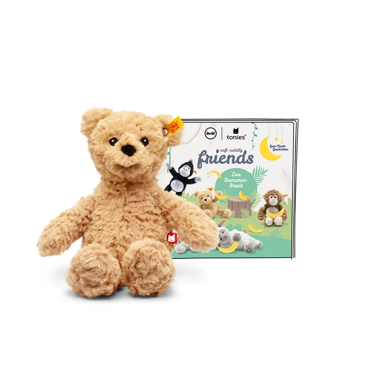 Tonies Steiff Soft Cuddly Friends - Jimmy Teddy Bear Audio Play 7 Tonies Steiff Soft Cuddly Friends - Jimmy Teddy Bear Audio Play - Image 5