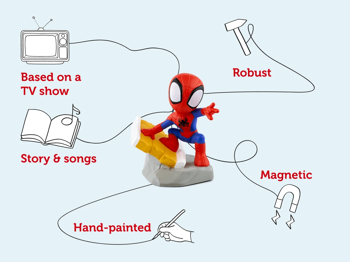 Tonies Audio Character - Marvel Spidey & His Amazing Friends: In Spidey Tonie(Tonies Audio Character Marvel Spidey His Amazing Friends In Spidey Tonie) 9 Tonies Audio Character - Marvel Spidey & His Amazing Friends: In Spidey Tonie(Tonies Audio Character Marvel Spidey His Amazing Friends In Spidey Tonie) - Image 7