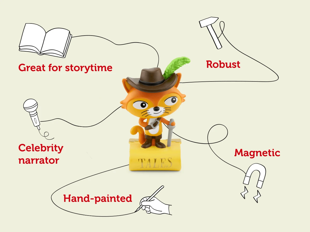 Tonies Audio Character- Puss In Boots And Other Fairy Tales Tonie (Relaunch)(Tonies Audio Character Puss In Boots And Other Fairy Tales Tonie Relaunch) 5 Tonies Audio Character- Puss In Boots And Other Fairy Tales Tonie (Relaunch)(Tonies Audio Character Puss In Boots And Other Fairy Tales Tonie Relaunch) - Image 3