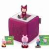 TONIES Toniebox Peppa Pig Bundle(Toniebox Peppa Pig Bundle) 2 TONIES Toniebox Peppa Pig Bundle(Toniebox Peppa Pig Bundle) -Tonies 24682226352208
