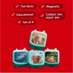 Tonies Audio Collection -Animal World: Record Breakers Audio Clever Pocket Tonie Set(Tonies Audio Collection Animal World Record Breakers Audio Clever Pocket Tonie Set) -Tonies 24791628120144