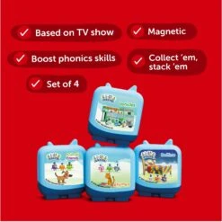 Tonies Audio Pocket Collection - Alphablocks Audio Clever Pocket Tonie Set(Tonies Audio Pocket Collection Alphablocks Audio Clever Pocket Tonie Set Available From 20th September) -Tonies 24895984435280
