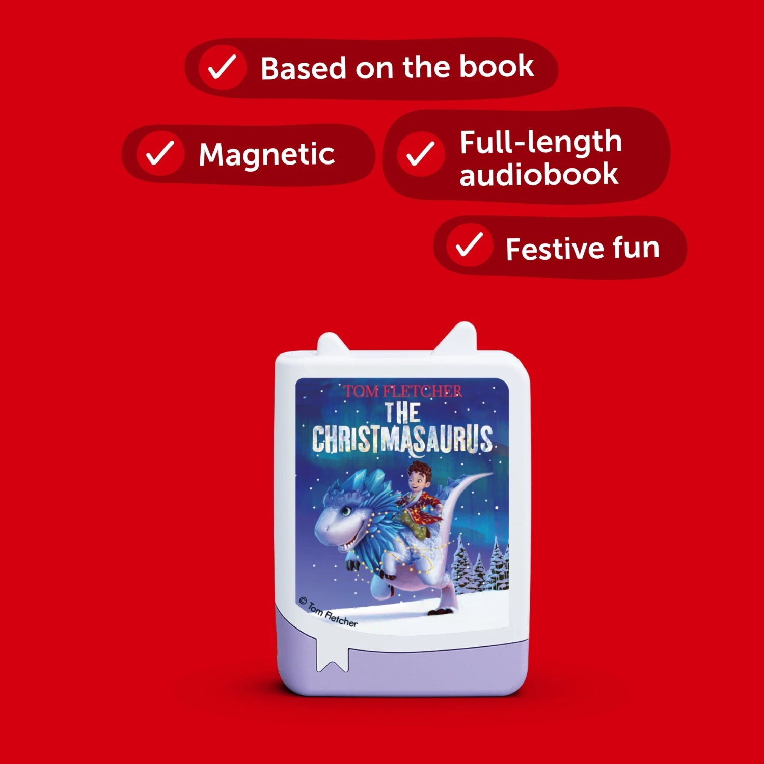 TONIES Pocket Tonie The Christmasaurus(Pocket Tonie The Christmasaurus Available From 20th October Pre Order From 13th October 1) 5 TONIES Pocket Tonie The Christmasaurus(Pocket Tonie The Christmasaurus Available From 20th October Pre Order From 13th October 1) - Image 3