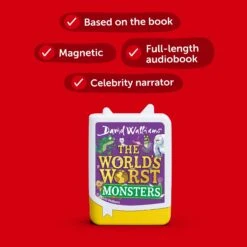 TONIES Pocket Tonie David Walliams The World's Worst Monsters(Pocket Tonie David Walliams The Worlds Worst Monsters 1) 7 TONIES Pocket Tonie David Walliams The World's Worst Monsters(Pocket Tonie David Walliams The Worlds Worst Monsters 1) -Tonies 24991055052880