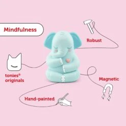 Tonies Audio Character Mindfulness: Affirmations With Greta The Elephant Audio Classic Tonie Character(Tonies Audio Character Mindfulness Affirmations With Greta The Elephant Audio Classic Tonie Character Pre Order) -Tonies 66448828563843