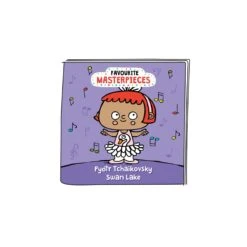 TONIES Swan Lake Favourite Masterpieces Tonie Figure 9 TONIES Swan Lake Favourite Masterpieces Tonie Figure -Tonies Tonies Tonies Favourite Masterpieces Swan Lake Audio Character for use with Toniebox Player Audioplayer Character 5