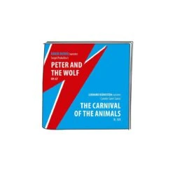 TONIES Kids Classical Music - Peter And The Wolf & Carnival Of The Animals Tonie Figure -Tonies Tonies Tonies Kids Classical Music Peter and the Wolf Carnival of the Animals Audio Character for use with Toniebox Player Audioplayer Character 4