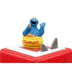 TONIES Sesame Street Cookie Monster Tonie Figure -Tonies Tonies Tonies Sesame Street Cookie Monster Audio Character for use with Toniebox Player Audioplayer Character 3
